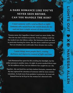 Navessa Allen "Light Out" &amp; "Caught Up" Books