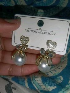 Pearl Drop Earrings ( 2 Pairs )