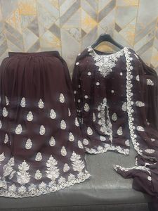 Elegant Embroidered Lehenga Choli Set