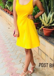 Mango yellow Dress