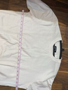 Classic White Crew Neck Sweatshirt