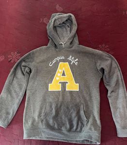 Gray "Campus Style" Hoodie