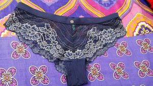 Lace Trimmed Bikini Briefs
