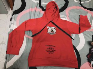 Red Goofy Mickey's Revue Hoodie