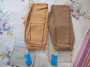 Bluetex Lycra Stretch Leggings - Pack of 2