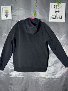 Black  Balvin Graphic Hoodie
