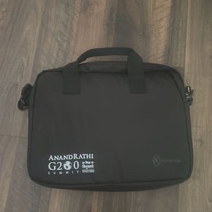 G20 Summit Laptop Bag with the batch. N