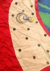 Red &amp; Cream Designer Long Kurti for Women | Elegan