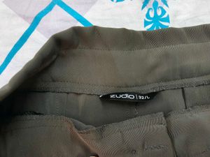 Zudio Women's Olive Green Cargo Pants