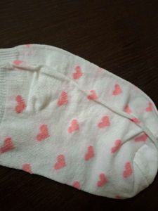 Cute Heart Pattern Socks