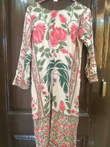 Boho Floral Print Kurta