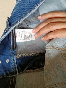 Women's Y2K Jeans with Pearl Embellishments