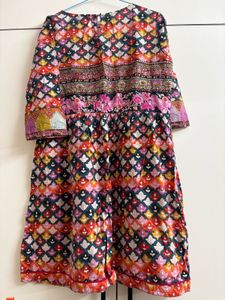 Boho Floral Print Kurti