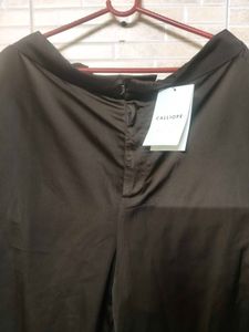 JOGGER TROUSERS WITH ELASTICATED WAISTBAND DARK CH