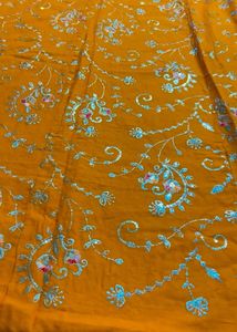 Elegant Orange Lehenga Choli