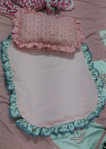 Cutesy kawaii Striped Tote Bag