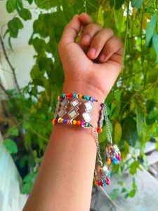 Real Mirror Oxidised Multicolour Bracelet ❤️