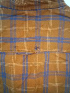 Brown Plaid Casual Shirt