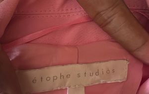 Chic Pink Oversized Blazer