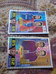 Cricket Match Attax Cards Collection