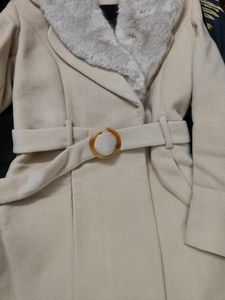 Madame Off White Overcoat