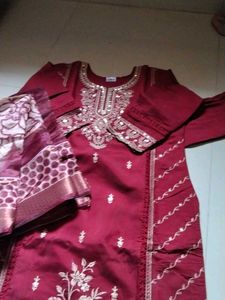 Embroidered Kurta Set