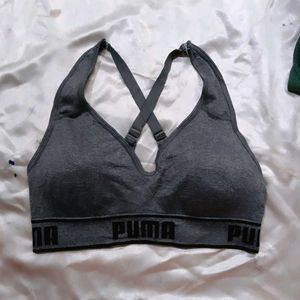 Puma Gray Bra