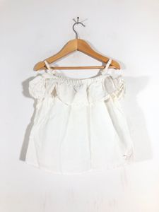 Off White A-Line Top(Girl’s)
