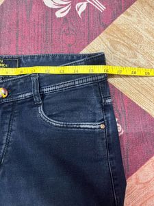 Dark Blue Slim Fit Denim Jeans