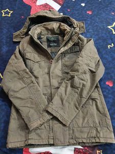 Men's Hooded Military Style Jacket