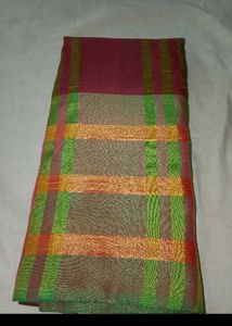 Colorful Checked Saree