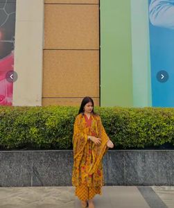 Floral Print Kurta Set