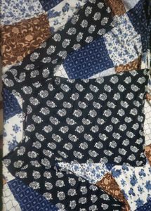 Stylish Black Printed Kurta