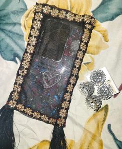 ethnic phone potli bag 👍
