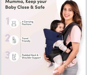 Ashraya 4-in-1 Ergonomic &amp; Adjustable Baby Carrier