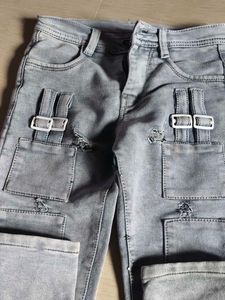 Designer Denim Jeans &amp; Top Set