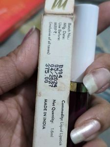 MyGlamm Liquid Matte Lipstick