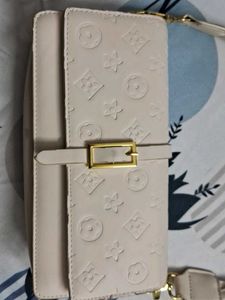 Elegant Shoulder Bag with Braided Strap