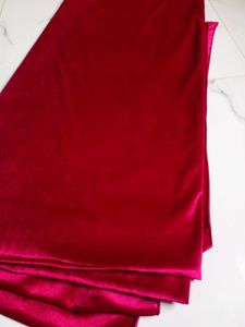 Luxurious silky velvet high quality fabric
