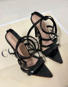 Strappy Stiletto Heels