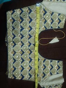 Embroidered Silk Blouse