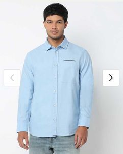 Light Blue Button-Up Shirt