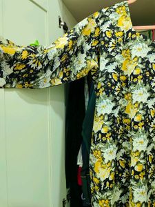 Beautiful Floral Print Kurta 3xl