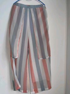 Striped Palazzo Pants