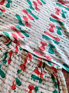 Cat Print Set for Women