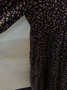 Black Floral Dress