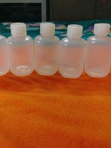 Small Empty Plastic Bottles,100 ml,new