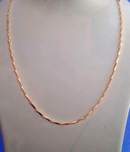 Short Gold Plated Chain
