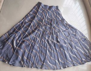 Inddus Bridesmaids' Elegant Grey Lehenga Choli Set