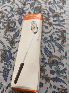 Pink Selfie Stick with Light